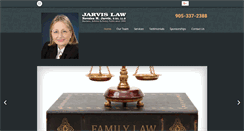 Desktop Screenshot of jarvisfamilylaw.net